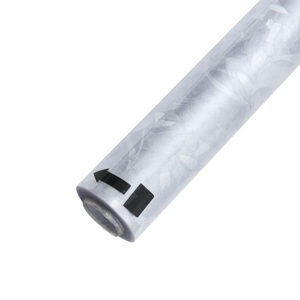 Prozorske folije 4 kom matirane s uzorkom cvijeta PVC