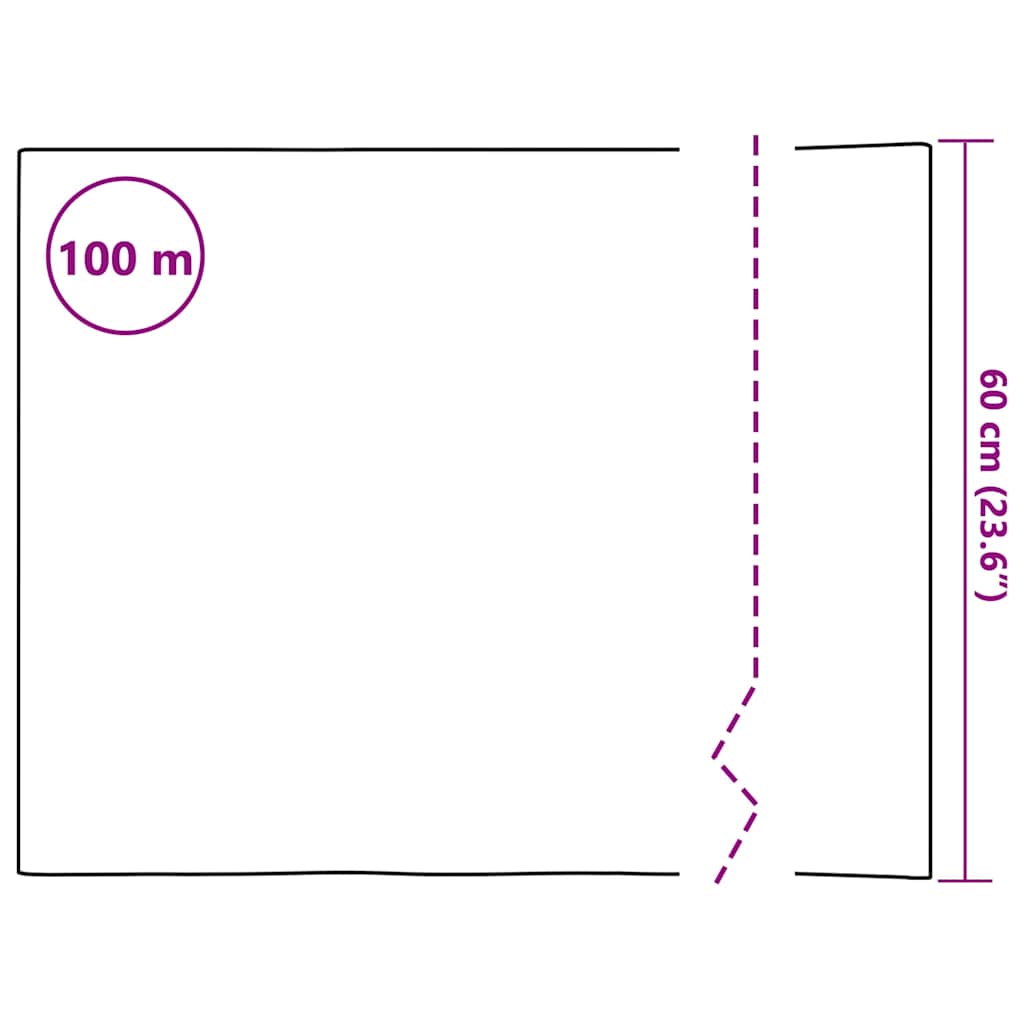 Prozorske folije 5 kom matirane 3D s uzorkom duge PVC