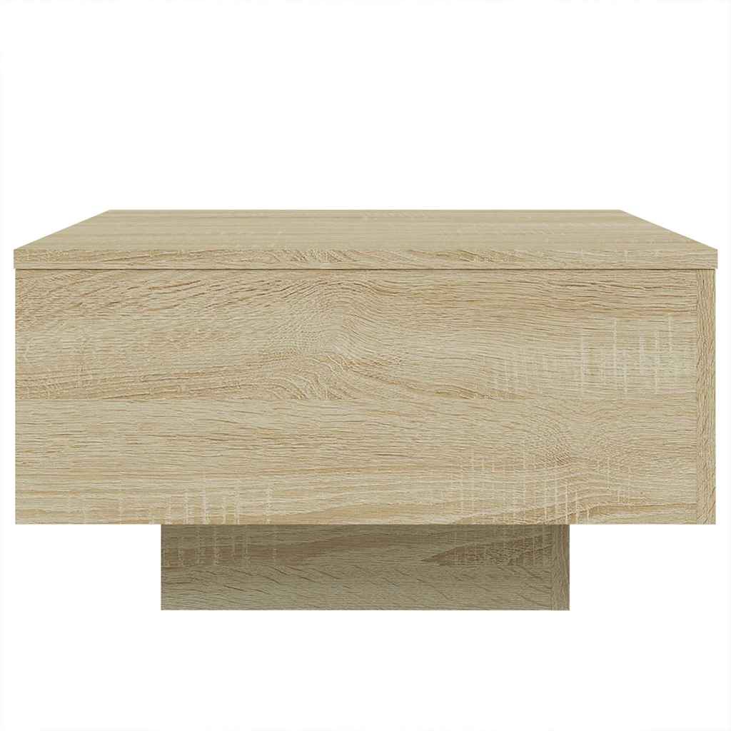 Stolić za kavu boja hrasta 55x55x31 cm od konstruiranog drva
