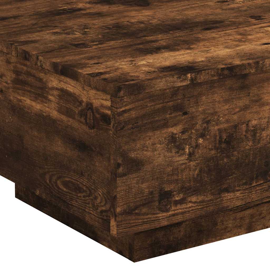 Stolić za kavu boja hrasta 55x55x31 cm konstruirano drvo