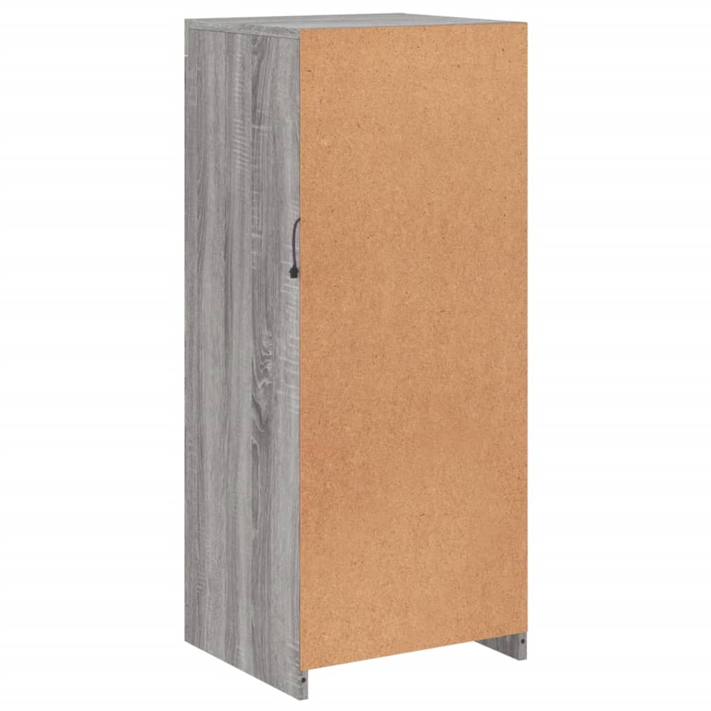 Komoda s LED svjetlima boja sivog hrasta 41x37x100 cm