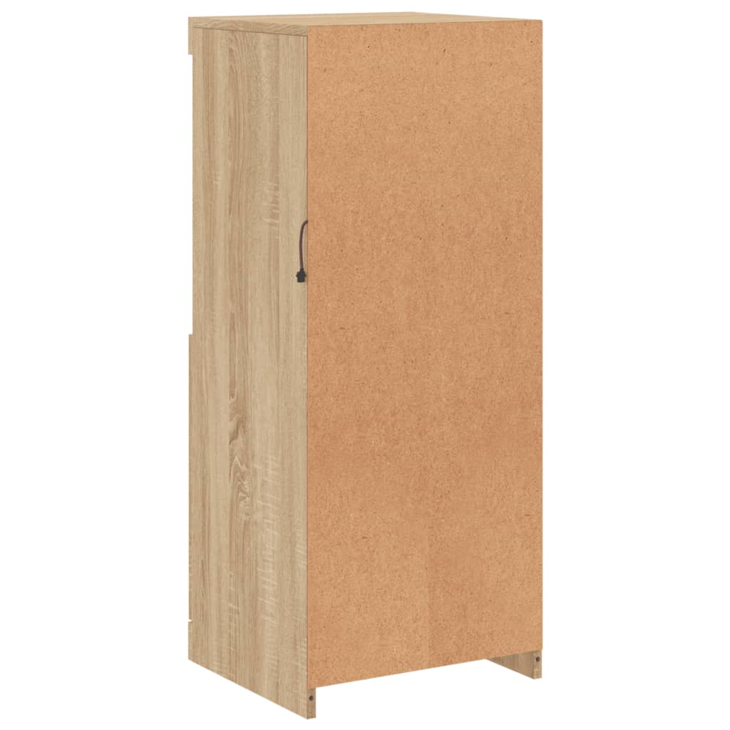 Komoda s LED svjetlima boja hrasta sonome 41x37x100 cm