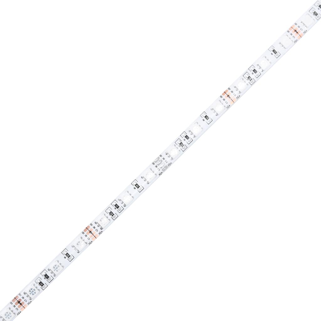 Noćni ormarići s LED svjetlima 2 kom boja sivog hrasta sonome
