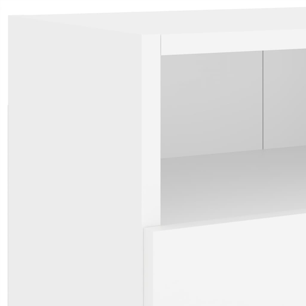 Zidni TV ormarići 2 kom bijeli 80x30x30 cm konstruirano drvo