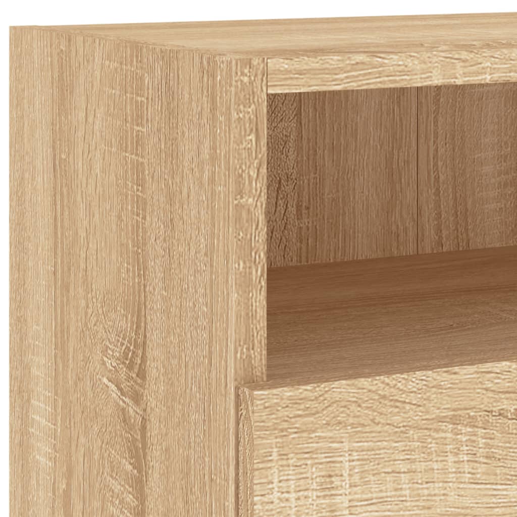 Zidni TV ormarić boja hrasta 100 x 30 x 30 cm konstruirano drvo