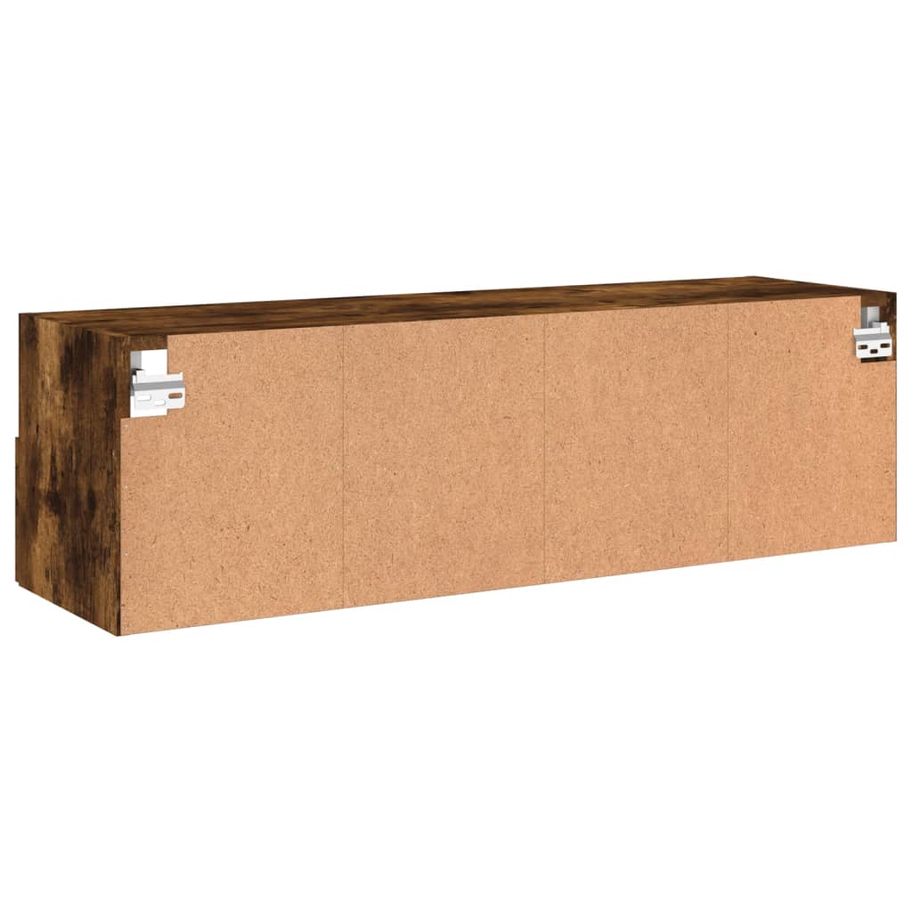 Zidni TV ormarić boja hrasta 100 x 30 x 30 cm konstruirano drvo