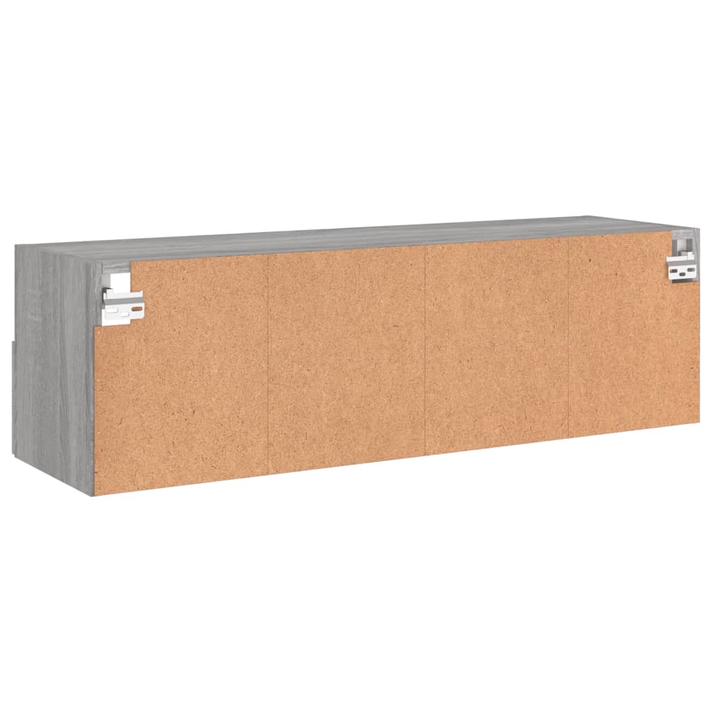 Zidni TV ormarić boja hrasta 100 x 30 x 30 cm konstruirano drvo