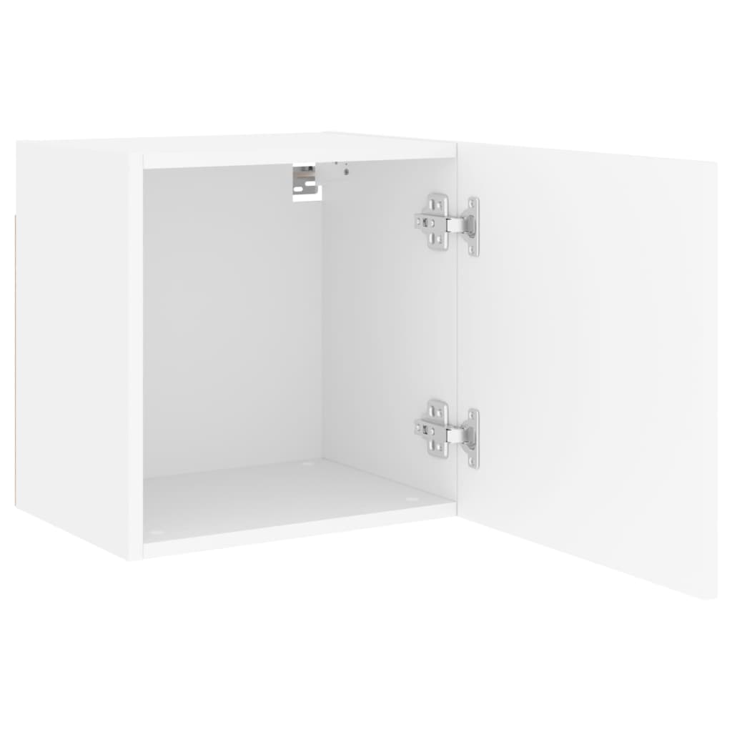 Zidni TV ormarići 2 kom bijeli 40,5x30x40 cm konstruirano drvo