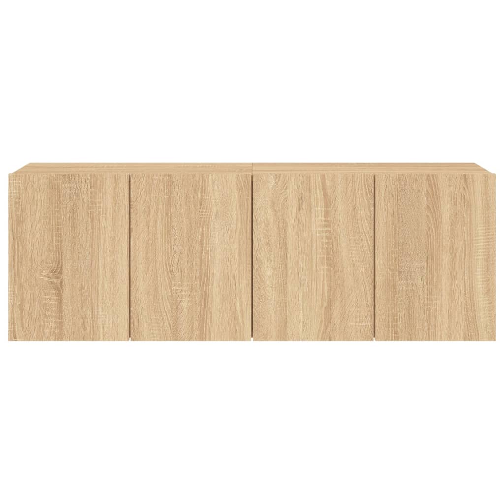 Zidni TV ormarići 2 kom boja hrasta sonome 60 x30 x 41 cm