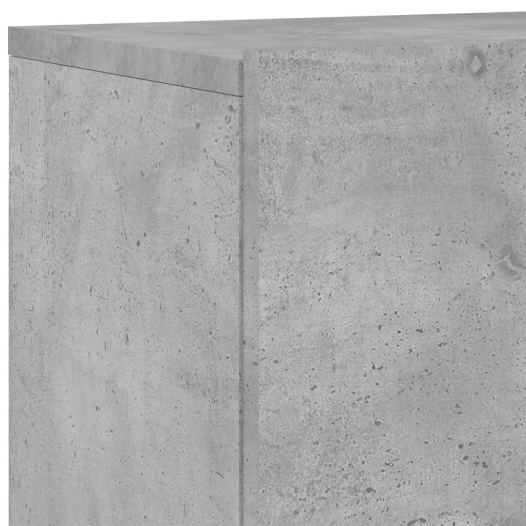 Zidni TV ormarići 2 kom sivi boja betona 60x30x41 cm