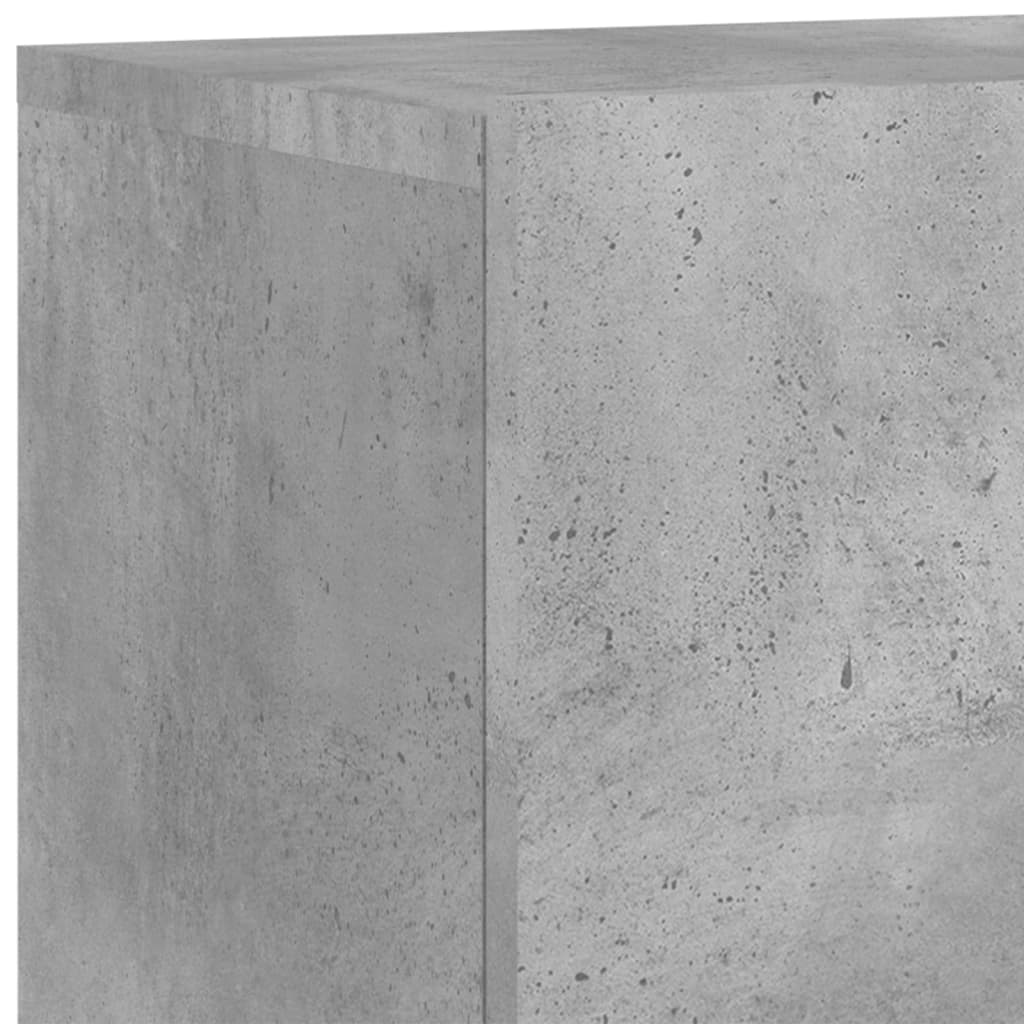 Zidni TV ormarići 2 kom sivi boja betona 80x30x41 cm