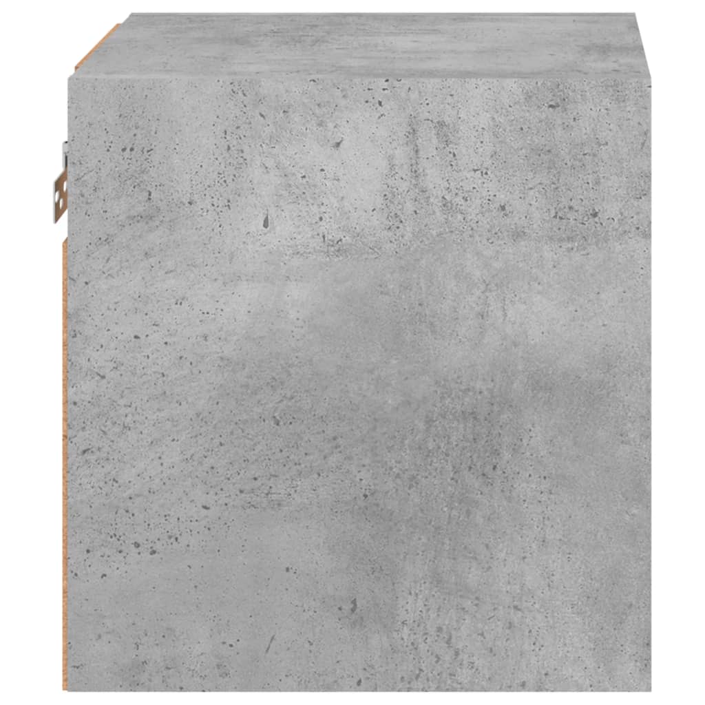 TV ormarić s LED svjetlima siva boja betona 30 x 28,5 x 30 cm