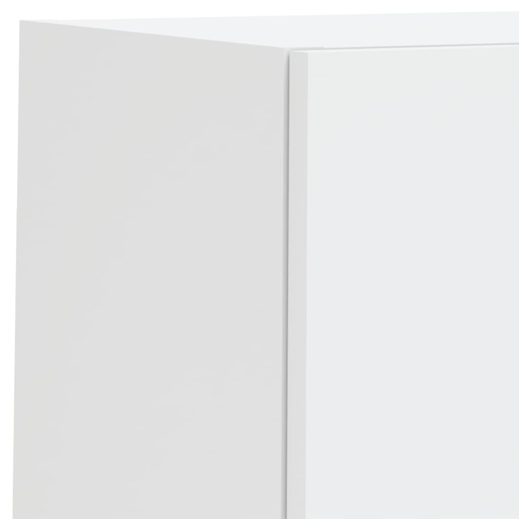 TV ormarići s LED svjetlima 2 kom bijeli 30,5x30x60 cm