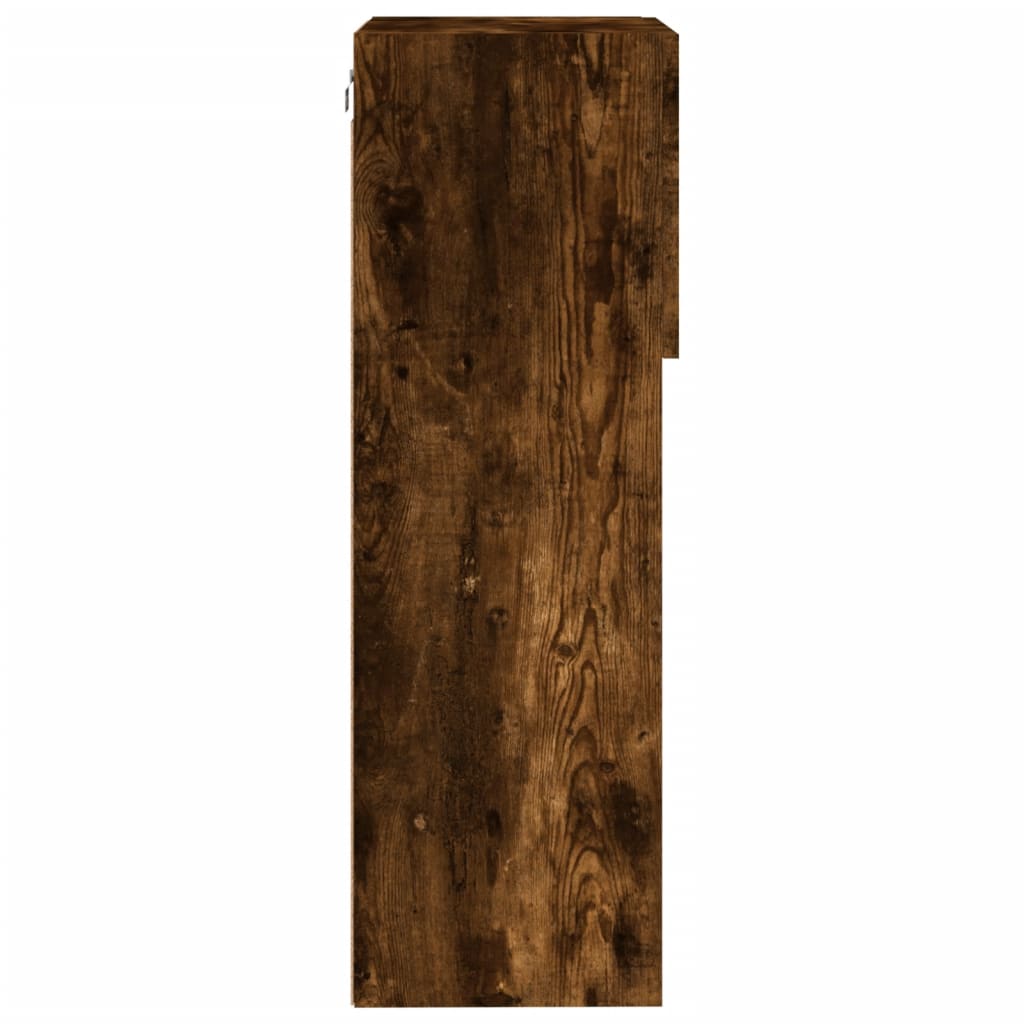 TV ormarići s LED svjetlima 2 kom boja hrasta 40,5 x 30 x 90 cm