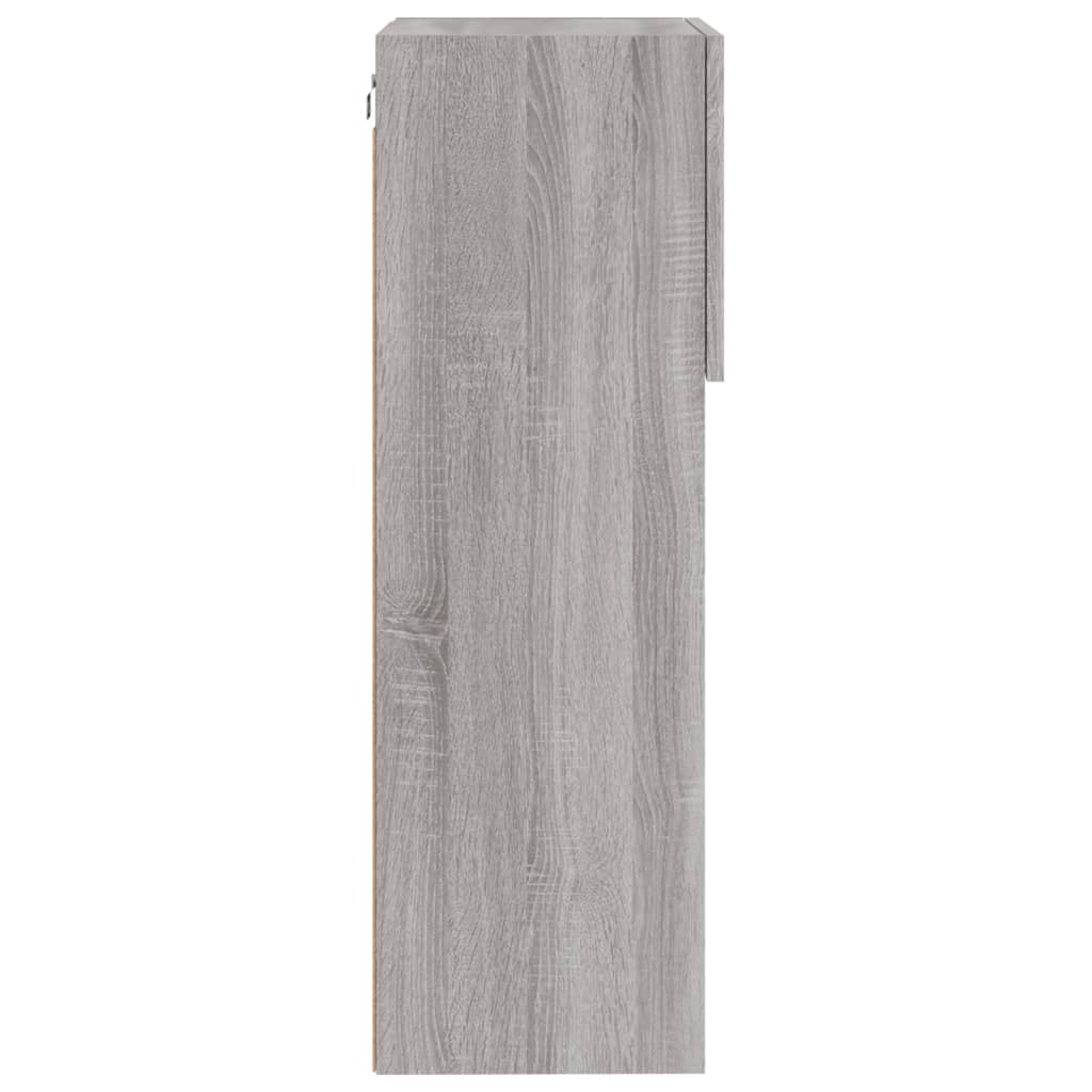 TV ormarići s LED svjetlima 2 kom boja hrasta 40,5 x 30 x 90 cm