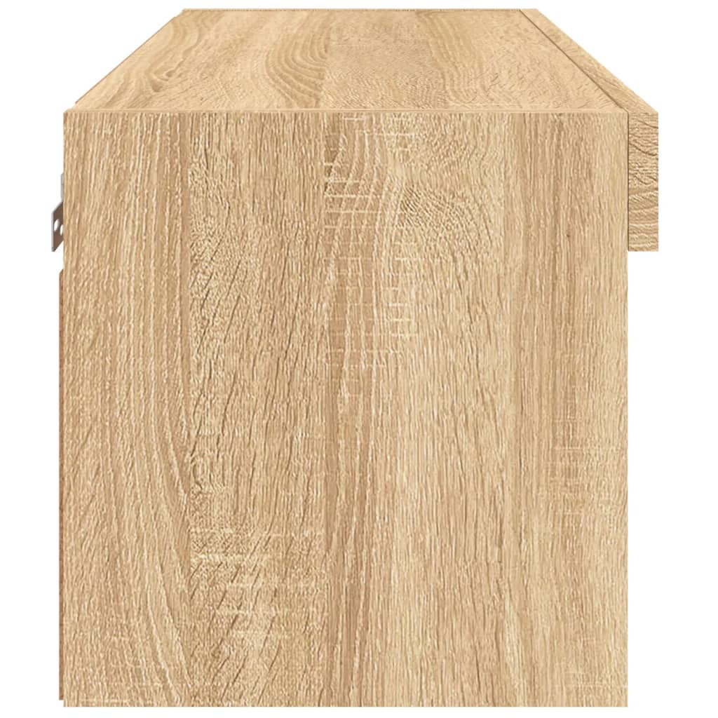 TV ormarić s LED svjetlima boja hrasta sonome 60 x 30 x 30 cm