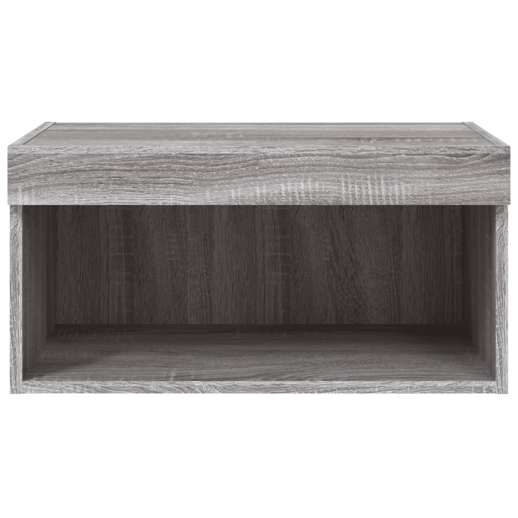 TV ormarić s LED svjetlima boja hrasta sonome 60x30x30 cm
