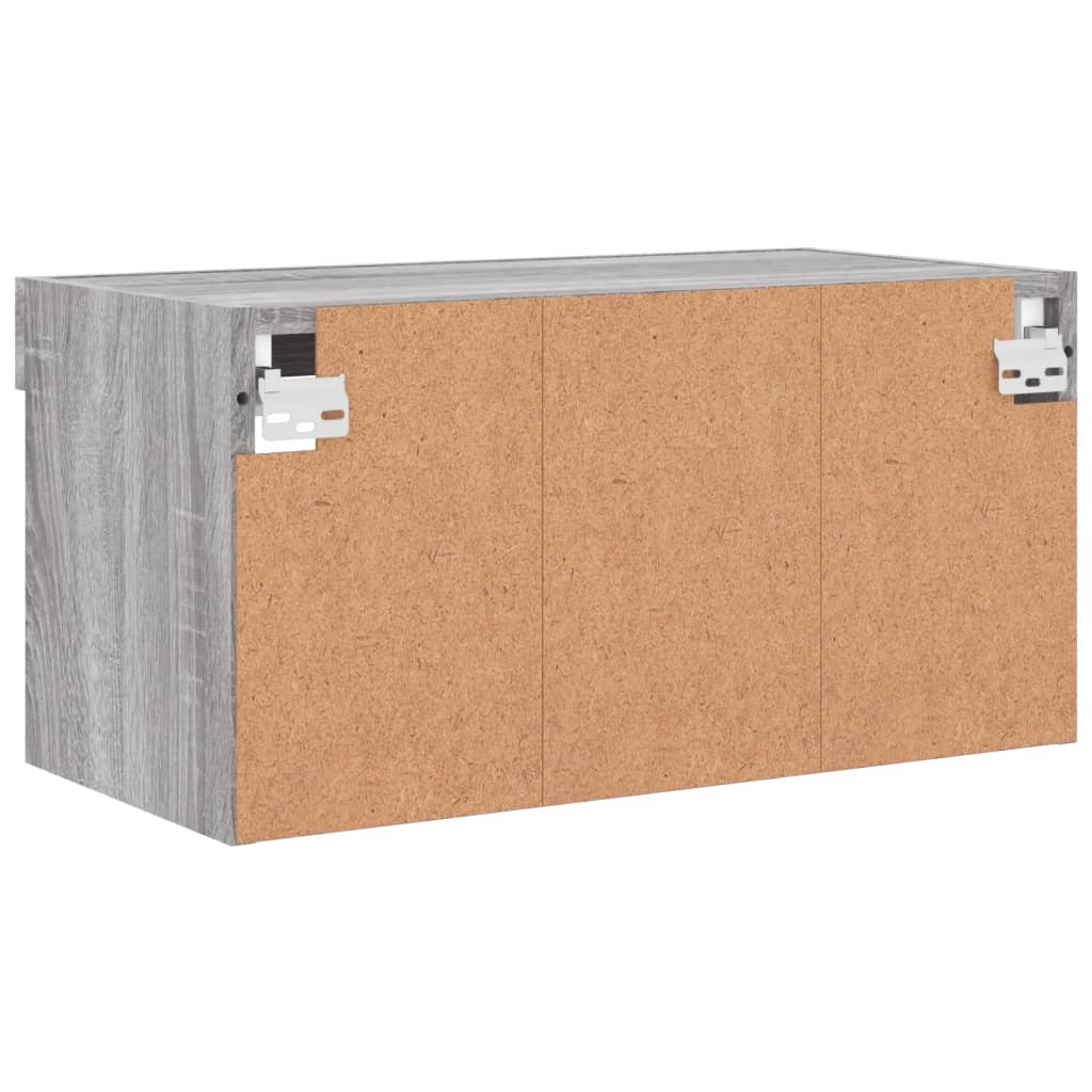 TV ormarić s LED svjetlima boja hrasta sonome 60x30x30 cm