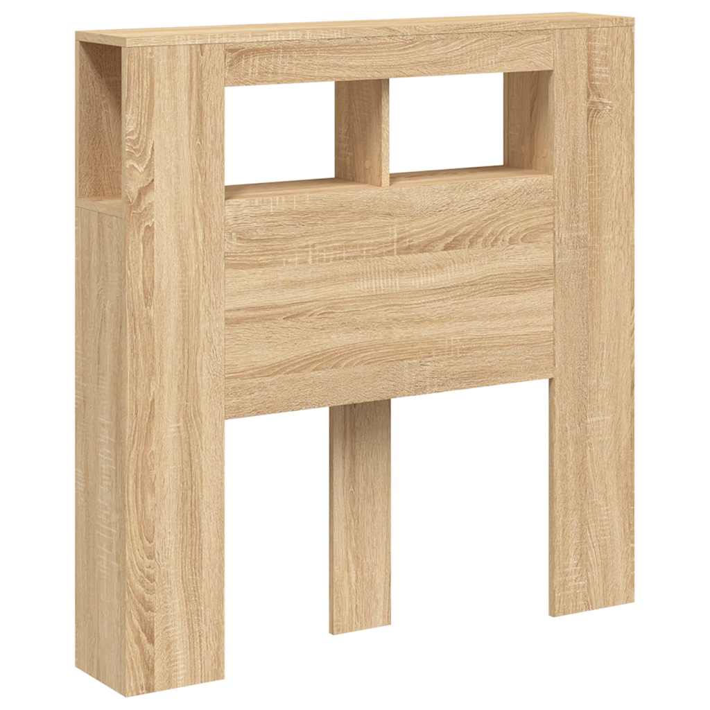 LED uzglavlje boja hrasta sonome 100x18,5x103,5cm