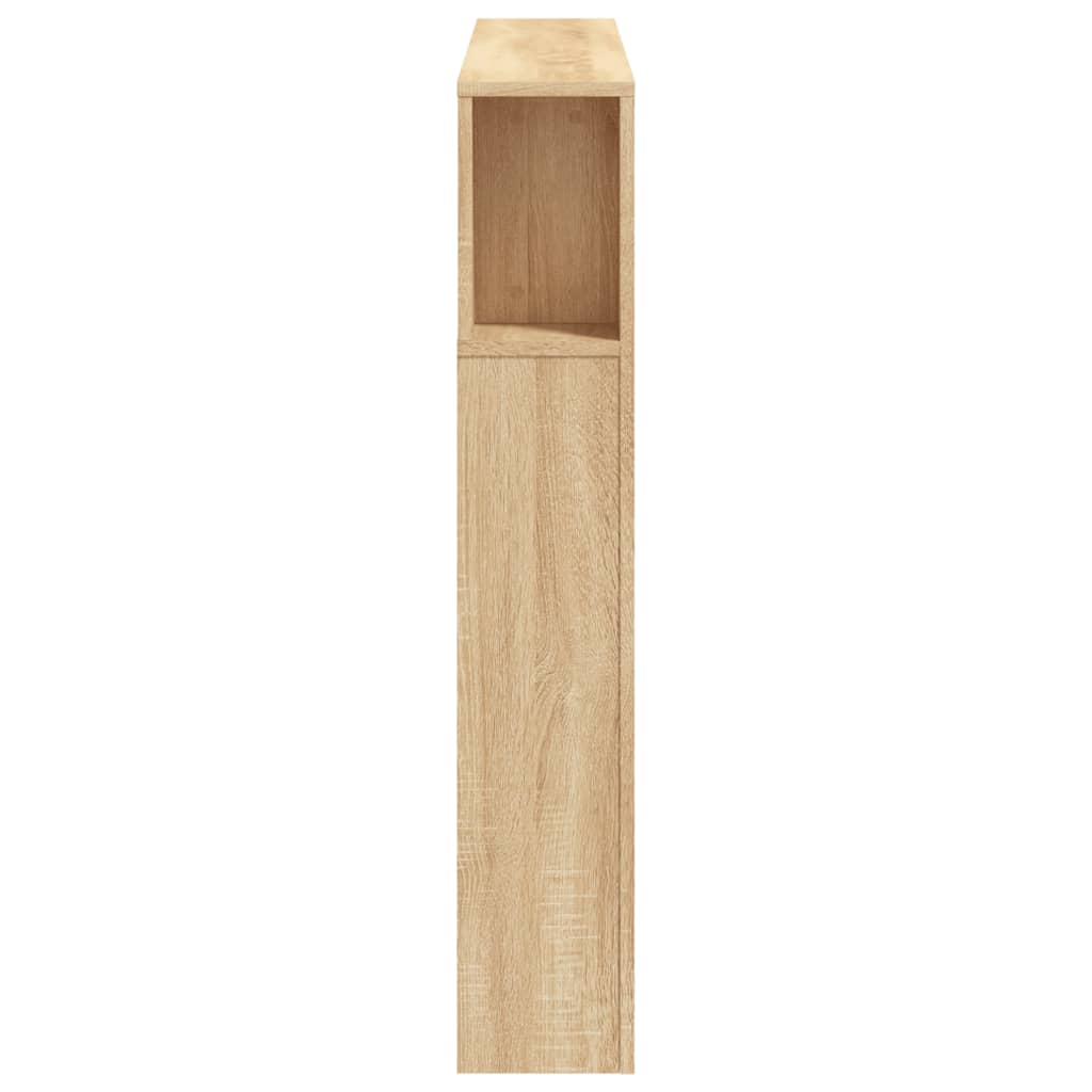 LED uzglavlje boja hrasta sonome 120x18,5x103,5 cm