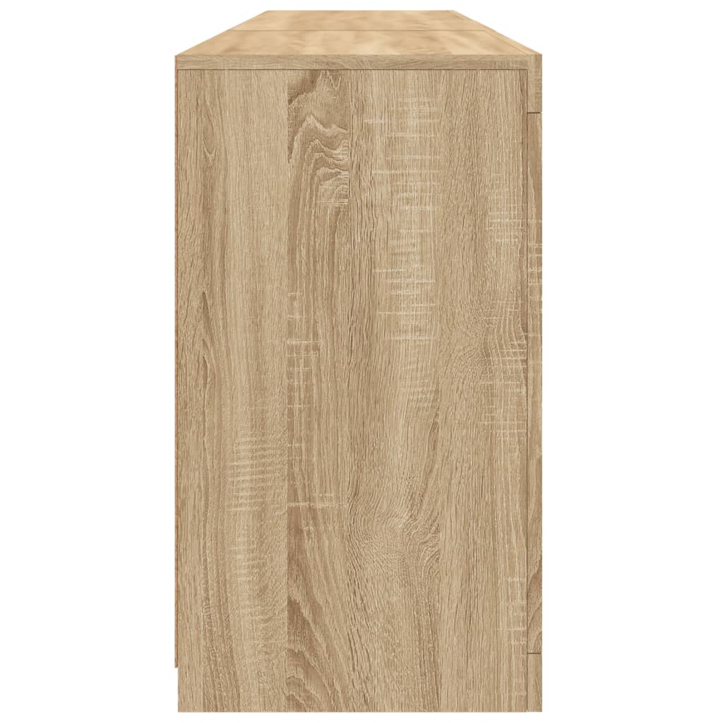 Komoda s LED svjetlima boja hrasta sonome 181,5x37x67 cm