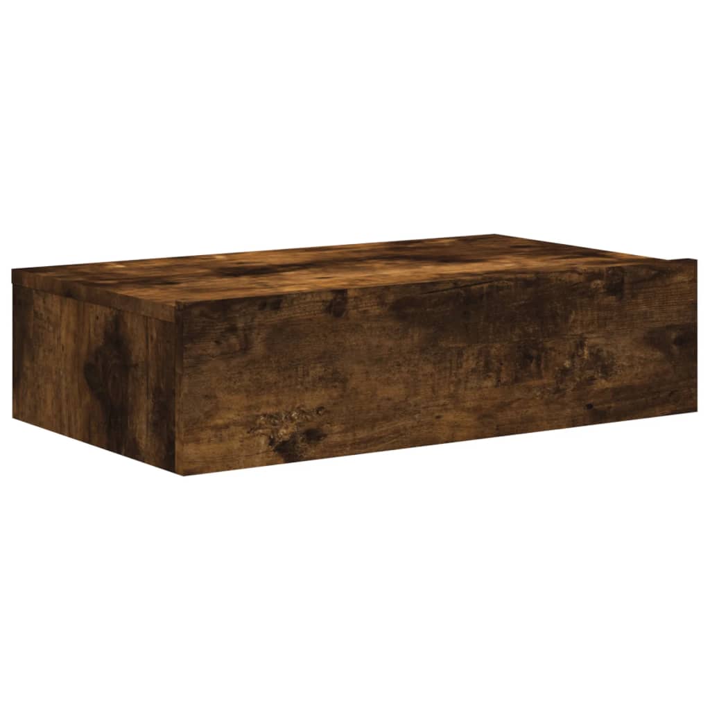 TV ormarić s LED svjetlima boja dimljenog hrasta 60x35x15,5 cm