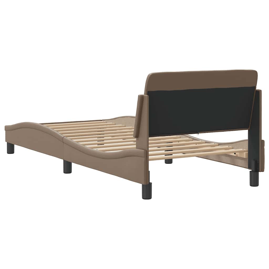 Okvir za krevet Dover cappuccino 80x200 cm umjetna koža