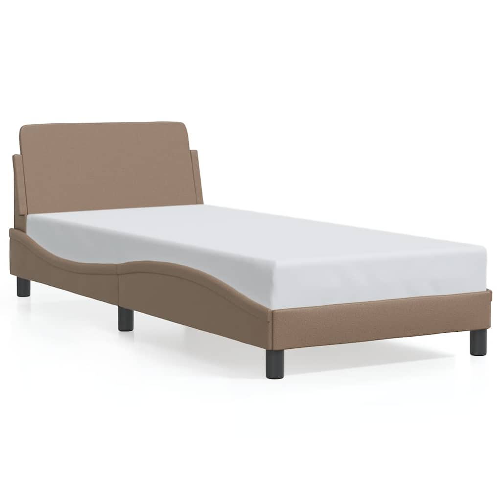 Okvir za krevet Dover cappuccino 90x190 cm umjetna koža