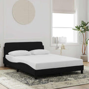 Okvir za krevet Dover crni 120 x 200 cm baršunasti