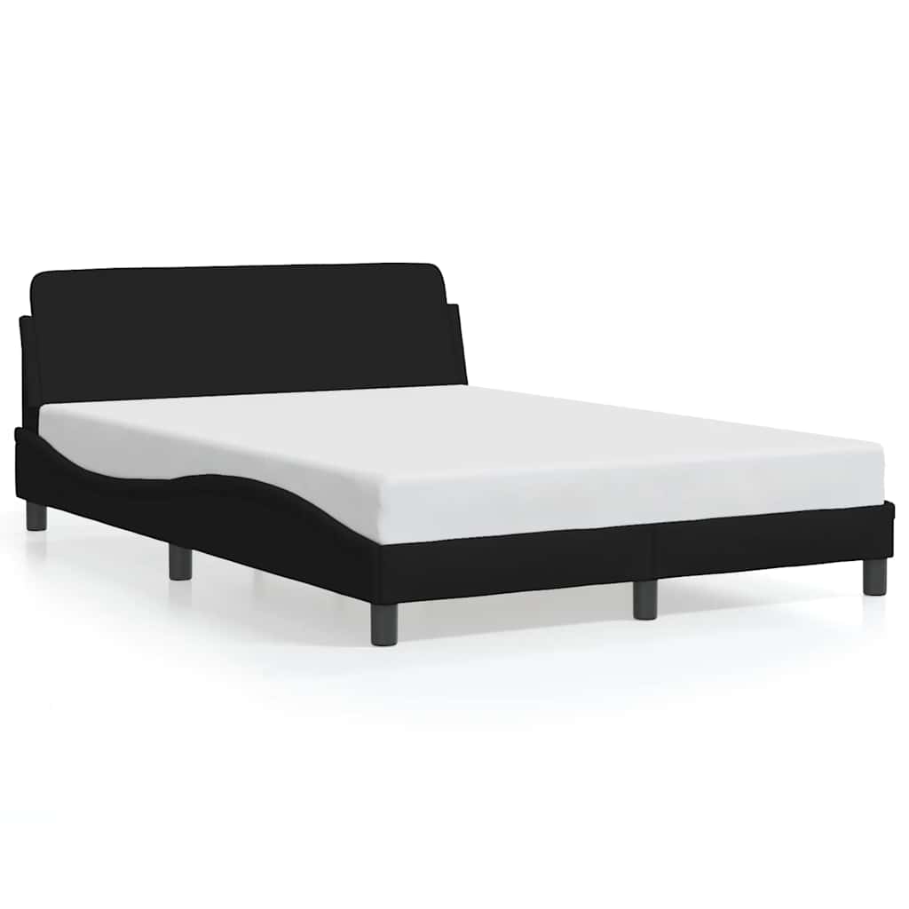 Okvir za krevet Dover crni 140x200 cm od tkanine