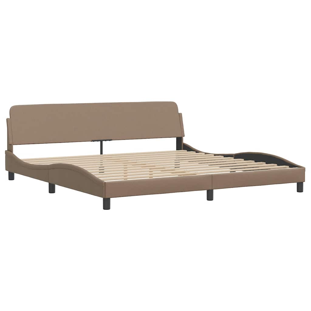 Okvir za krevet Dover cappuccina 200x200 cm umjetna koža