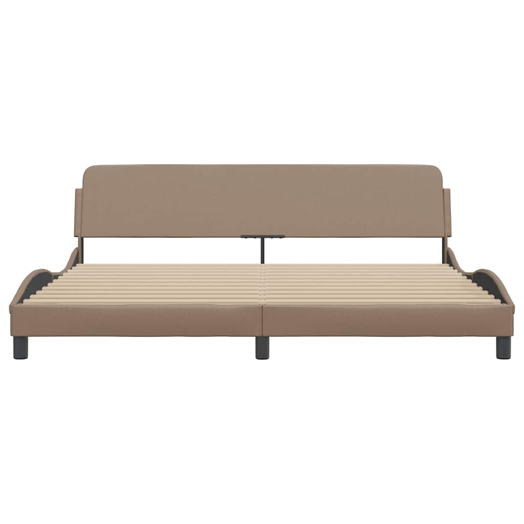 Okvir za krevet Dover cappuccina 200x200 cm umjetna koža