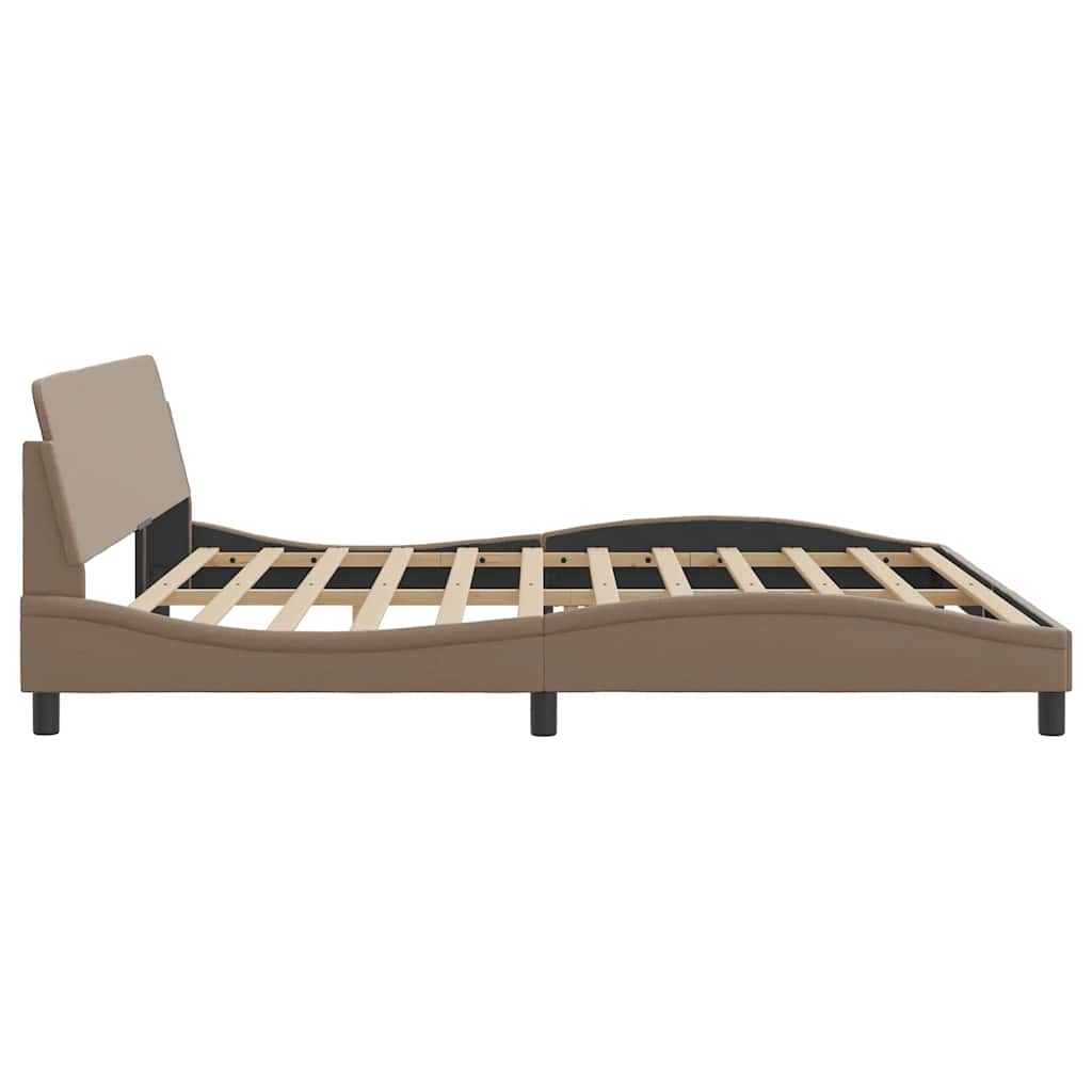 Okvir za krevet Dover cappuccina 200x200 cm umjetna koža