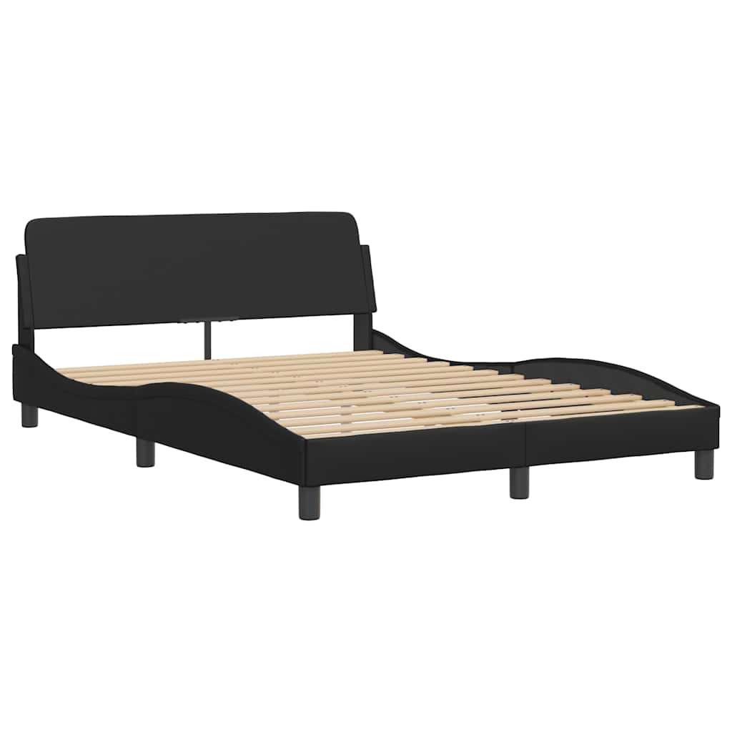 Okvir za krevet Dover crni 137x190 cm od umjetne kože