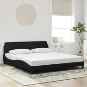 Okvir za krevet Dover crni 183x213 cm od umjetne kože