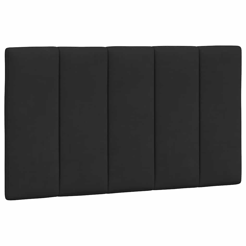 Jastuk za uzglavlje Hanko crni 90 cm baršunasti