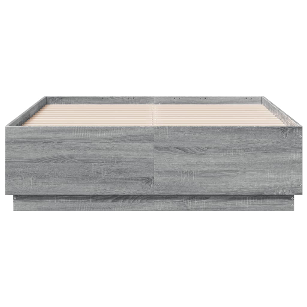 Okvir za krevet boja hrasta 120x190 cm od konstruiranog drva