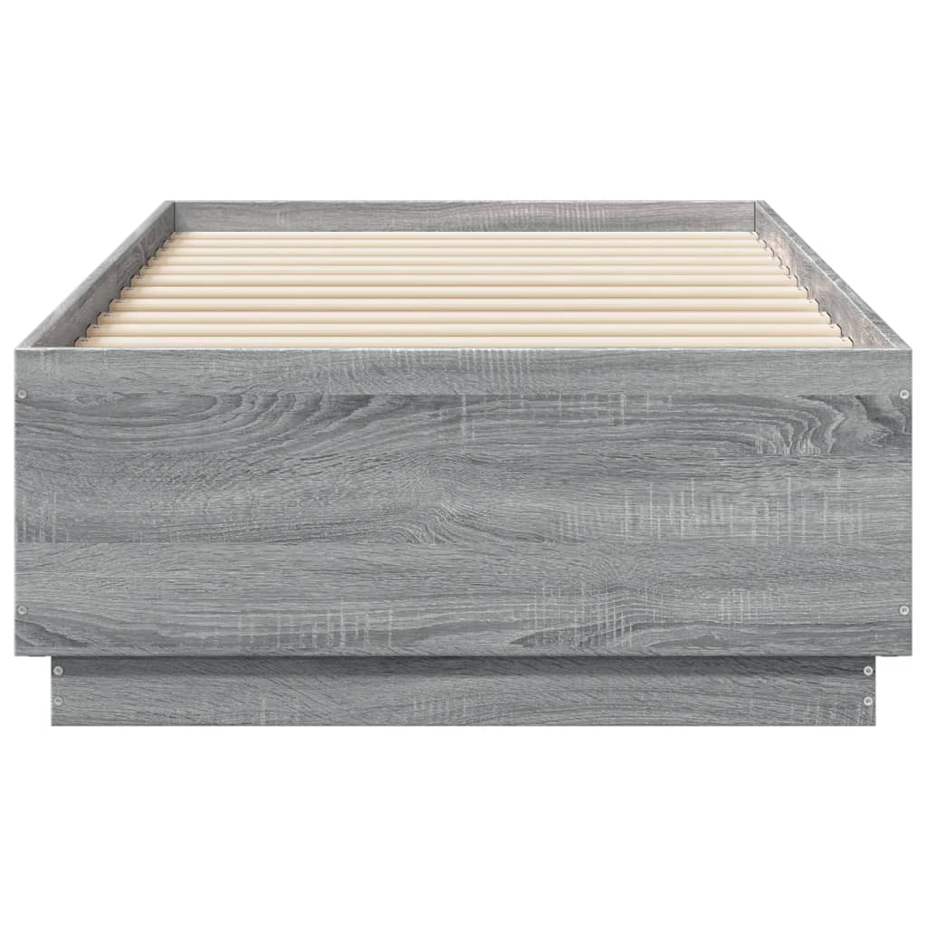 Okvir za krevet boja hrasta 90x190 cm od konstruiranog drva