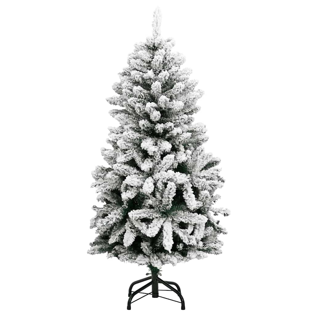 Umjetno božićno drvce 150 LED sa šarkama i kuglicama 120 cm