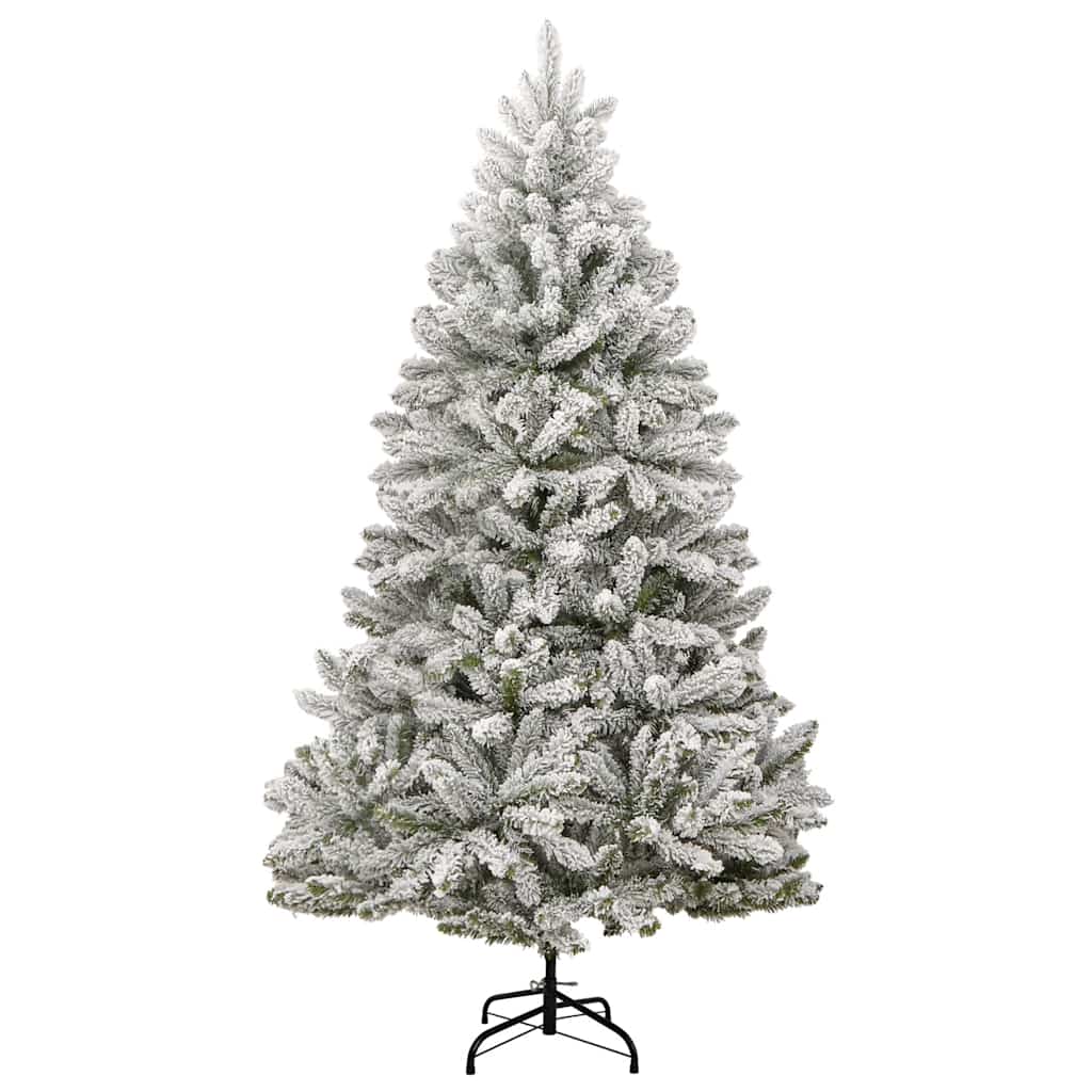 Umjetno božićno drvce 300 LED sa šarkama i kuglicama 210 cm