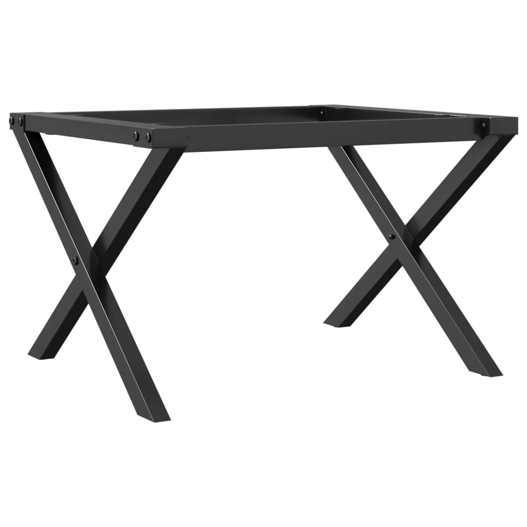 Noge za stolić za kavu s X-oblikom 60x40x38 cm čelik