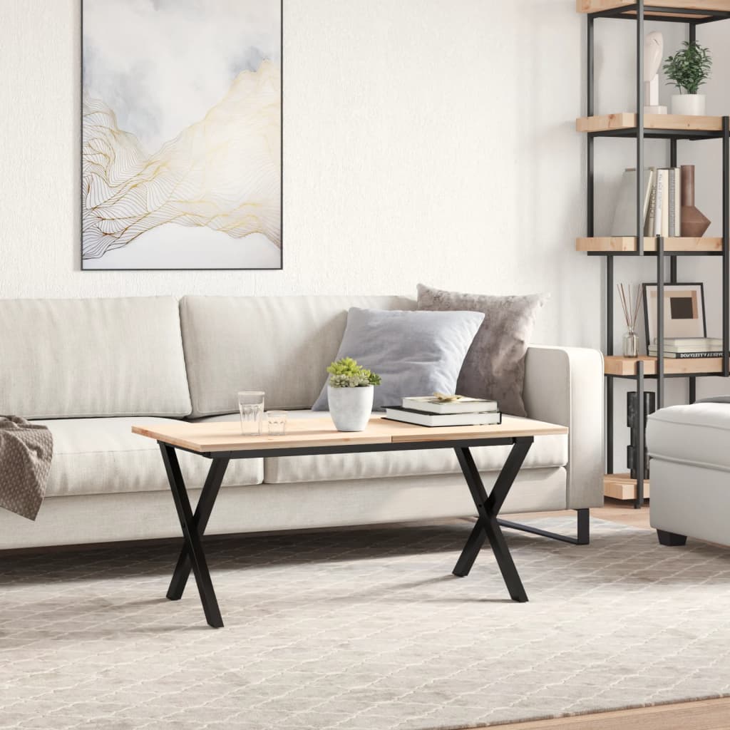 Noge za stolić za kavu s X-oblikom 70x30x43 cm čelik