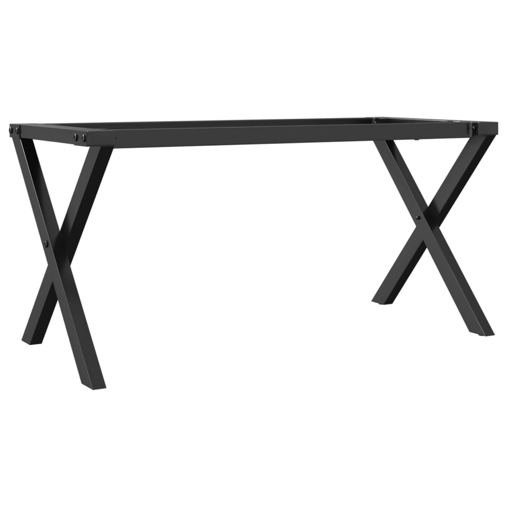 Noge za stolić za kavu s X-oblikom 80x40x43 cm čelik