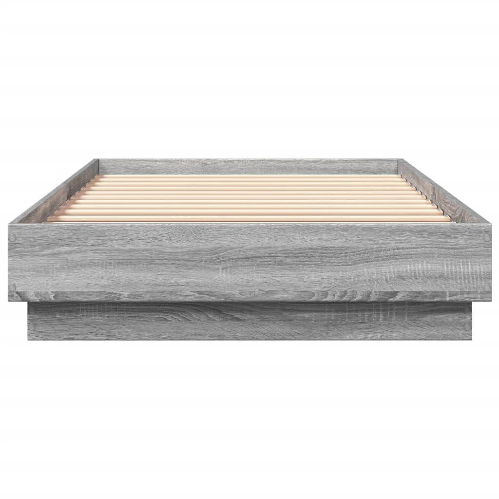 Okvir za krevet boja hrasta 100x200 cm od konstruiranog drva