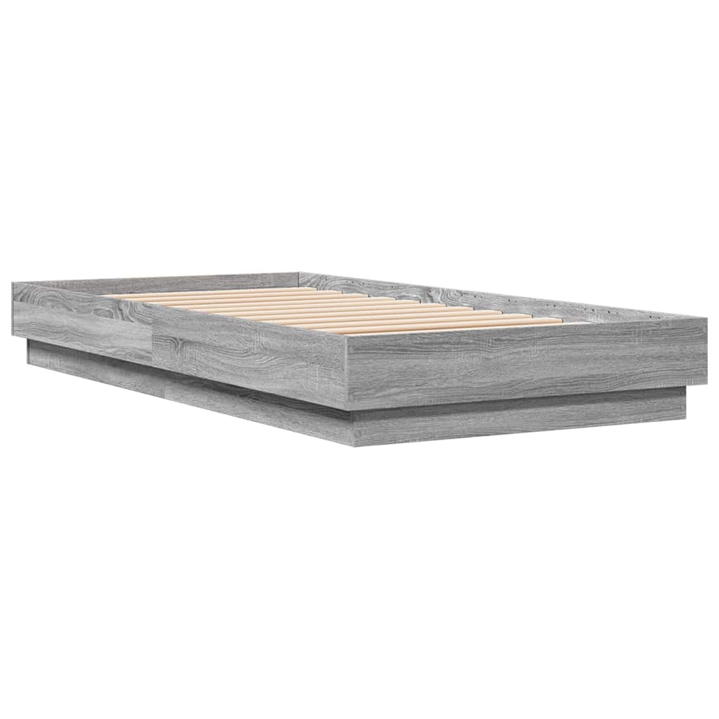 Okvir za krevet boja hrasta 90x190 cm od konstruiranog drva