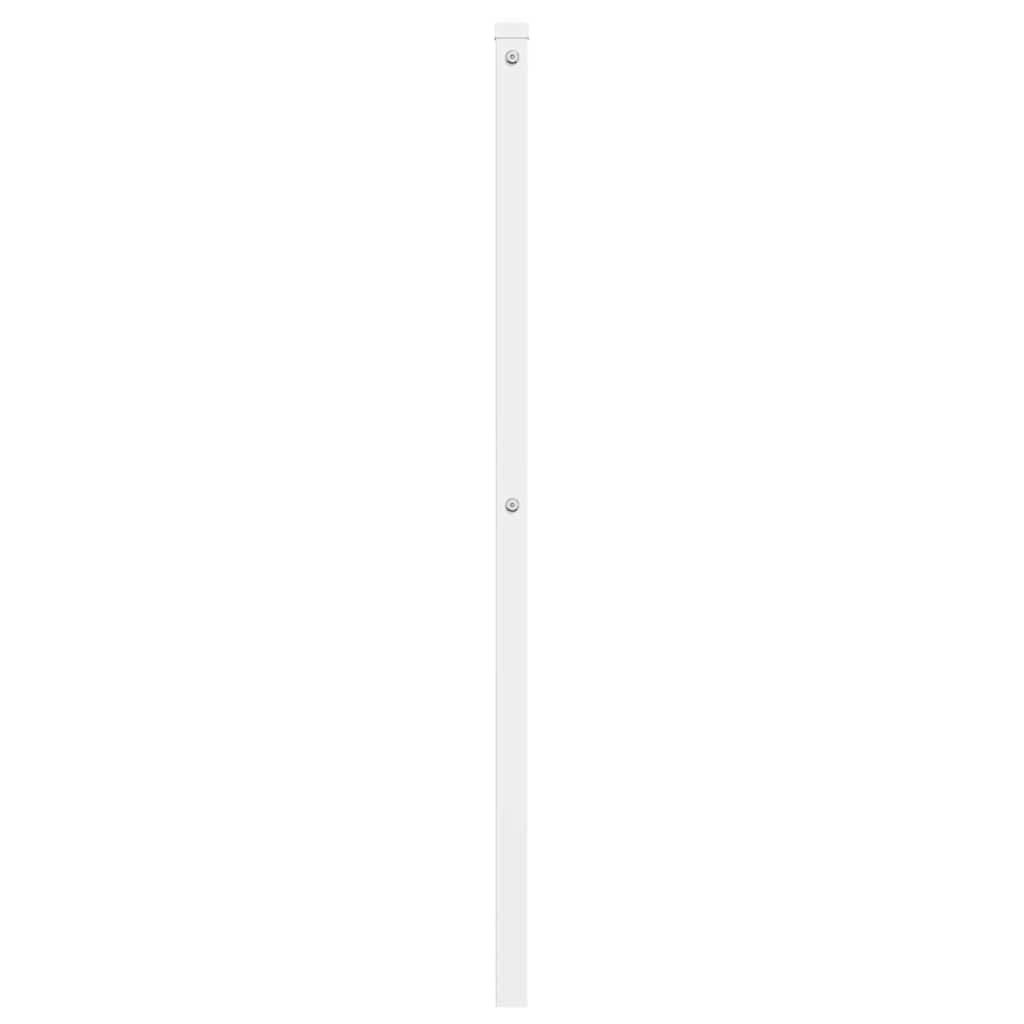 Metalno zamjensko uzglavlje bijelo 120 cm