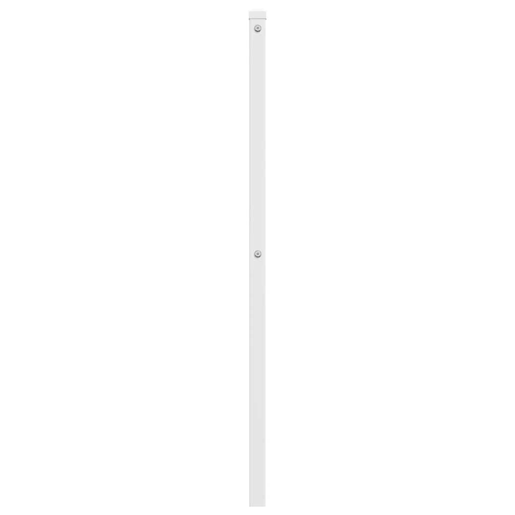 Metalno zamjensko uzglavlje bijelo 150 cm
