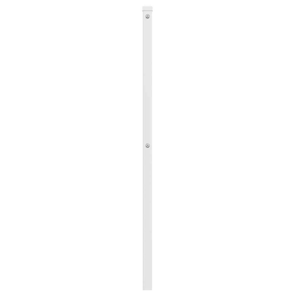 Metalno zamjensko uzglavlje bijelo 160 cm