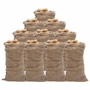Jutene vreće 10 kom 65 x 135 cm 100 % juta 220 g/m²