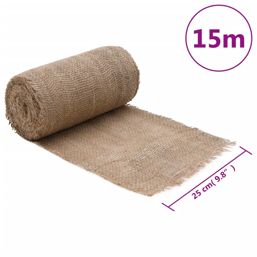 Rola jute 0,25x15 m 100 % juta 200 g/m²